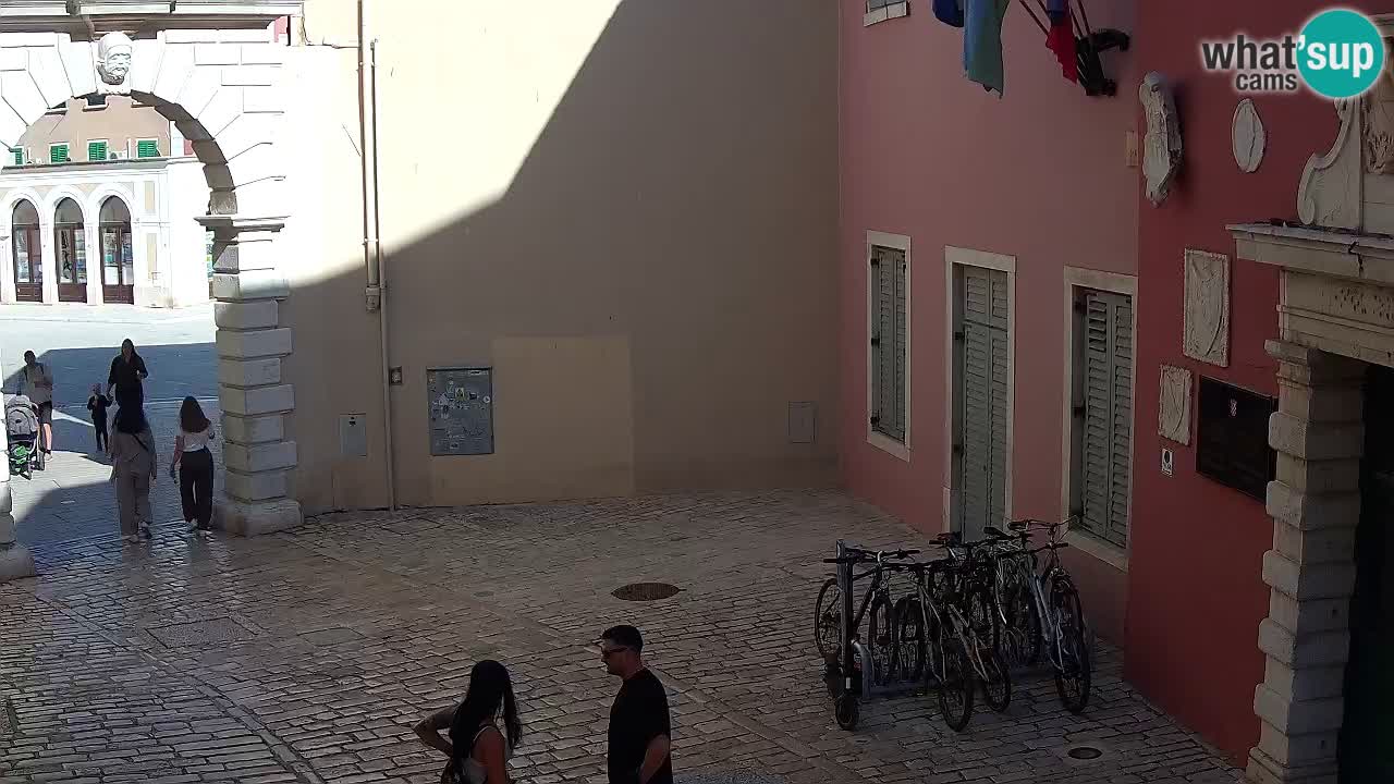 Live webcam Rovinj – Balbi’s bow “City gate” – Istria – Croatia