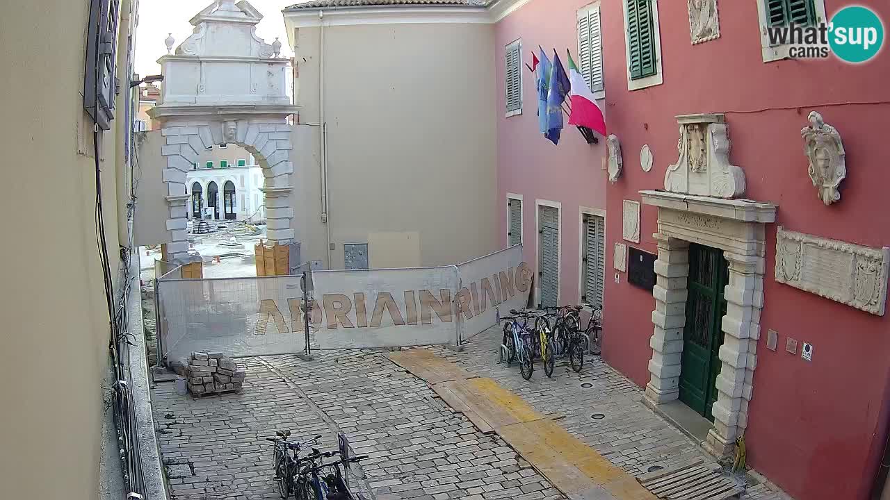 Live-Webcam Rovinj – Balbis Bogen “Stadttor” – Istrien – Kroatien