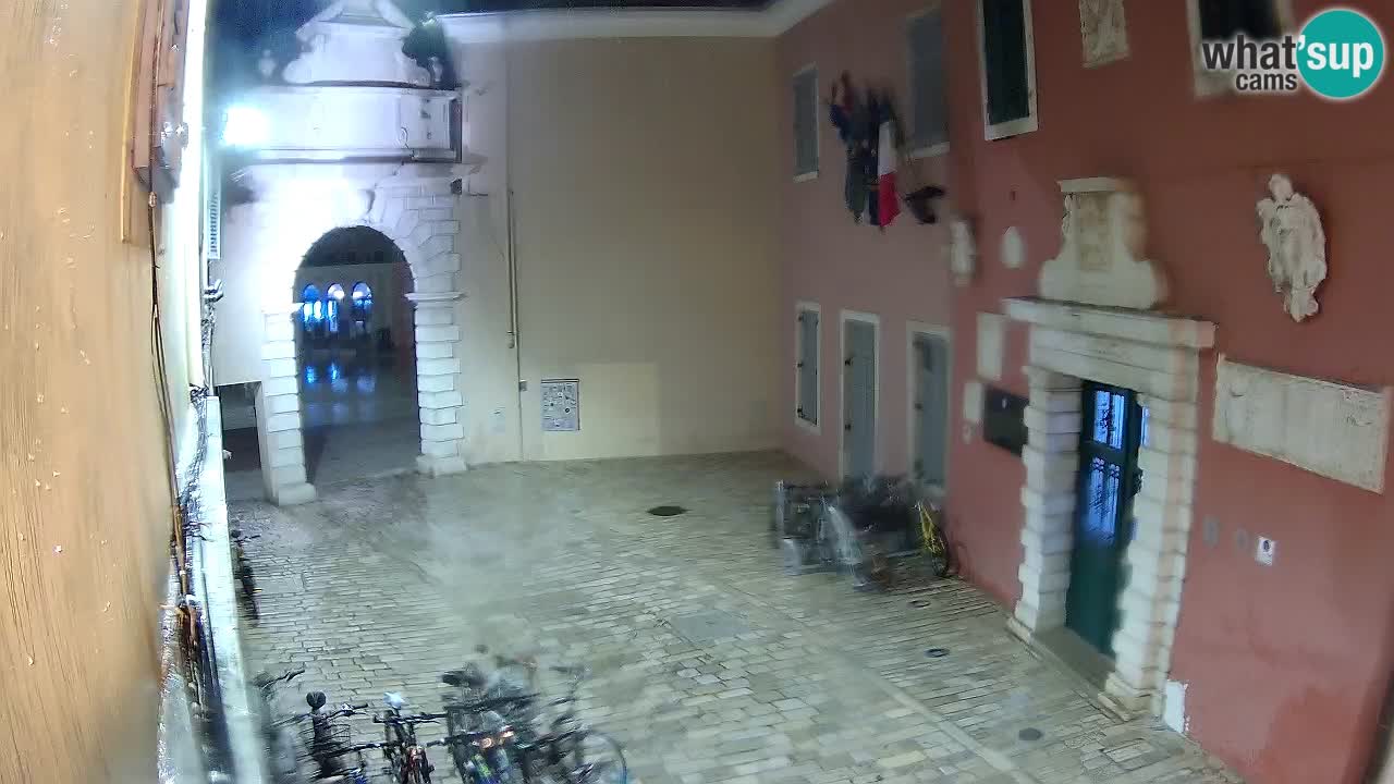 Live webcam Rovinj – Balbi’s bow “City gate” – Istria – Croatia