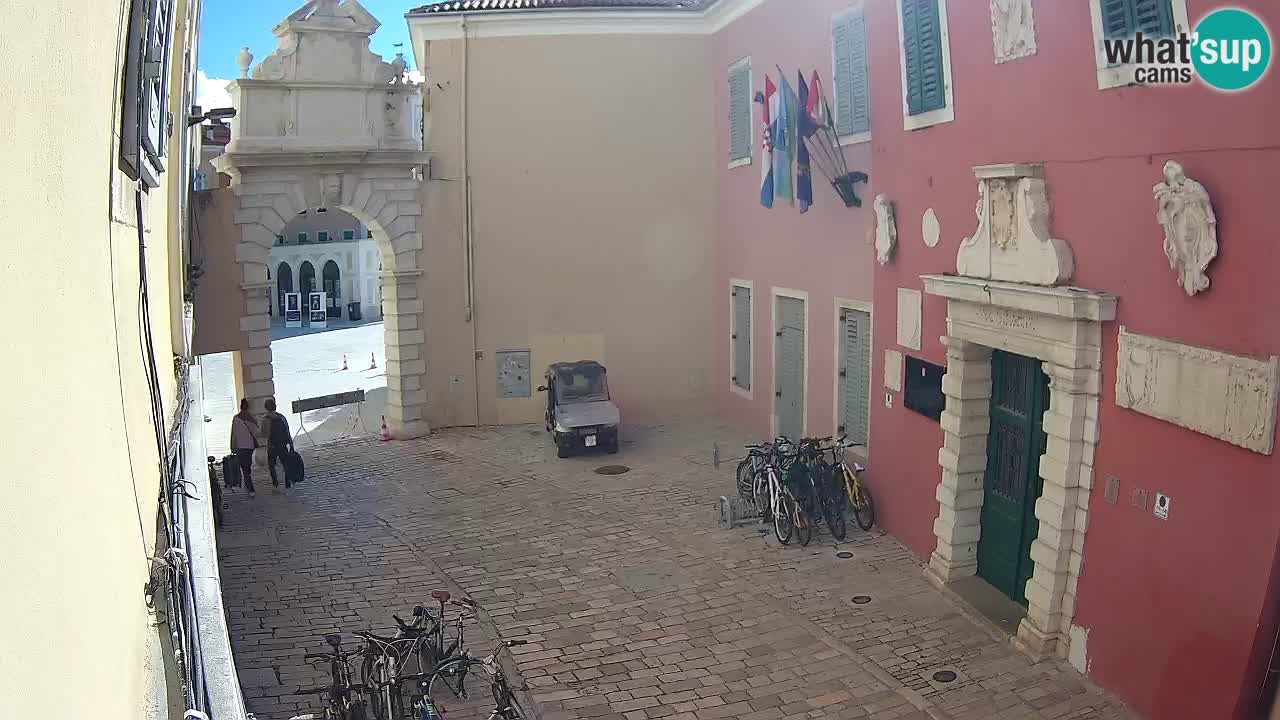 Live webcam Rovinj – Balbijev luk “Gradska vrata” – Istra – Hrvatska