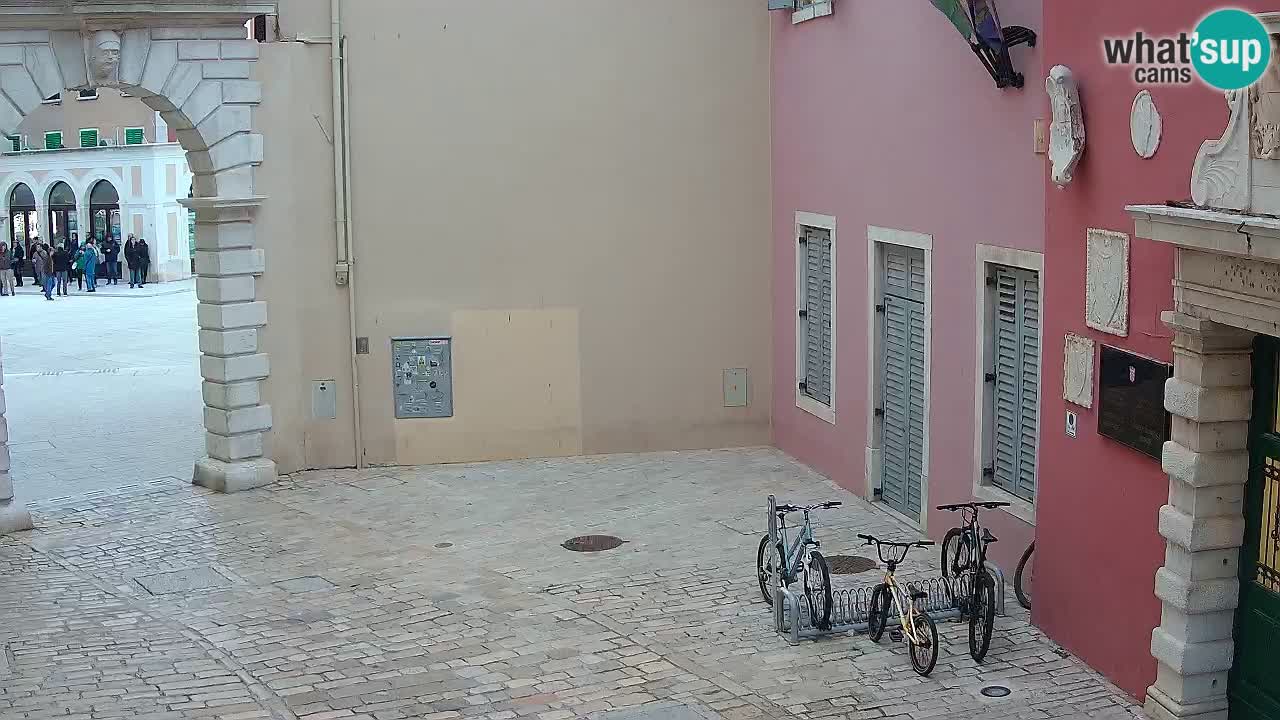 Live-Webcam Rovinj – Balbis Bogen “Stadttor” – Istrien – Kroatien