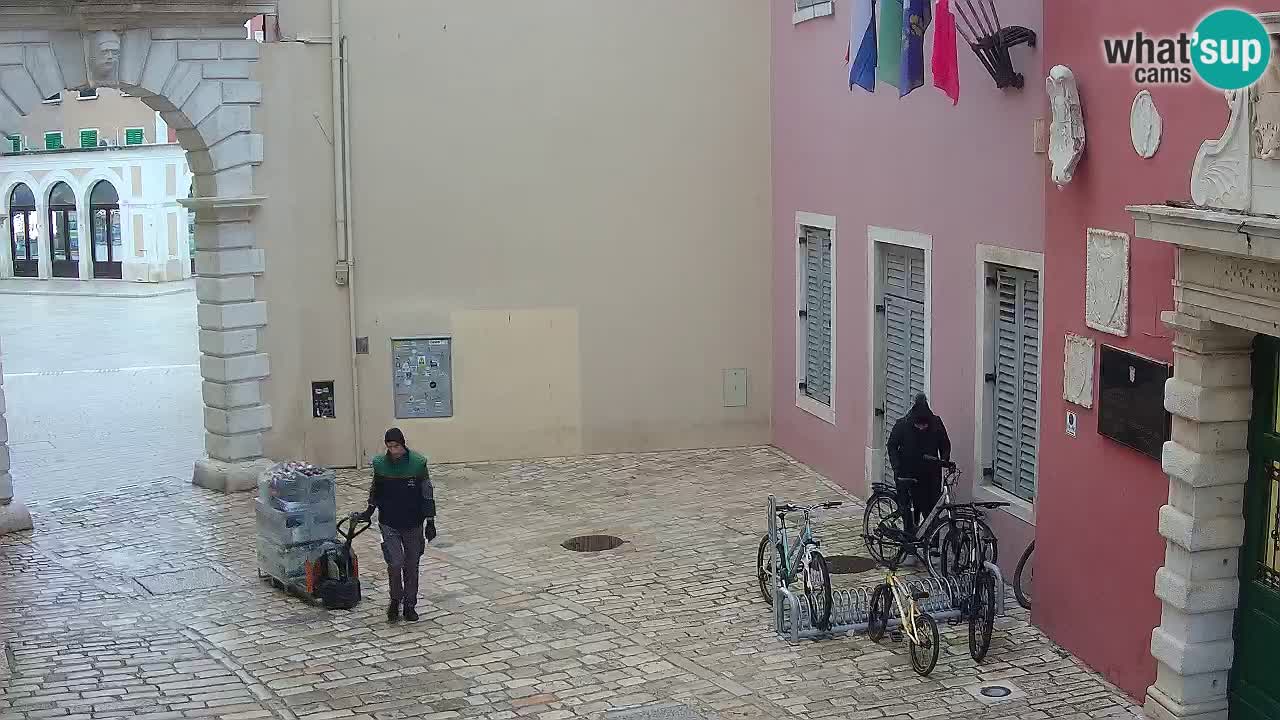 Live-Webcam Rovinj – Balbis Bogen “Stadttor” – Istrien – Kroatien