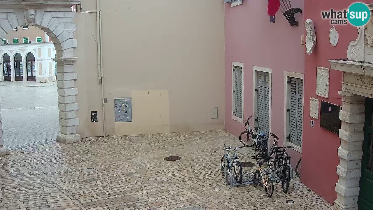 Live webcam Rovinj – Balbijev luk “Gradska vrata” – Istra – Hrvatska