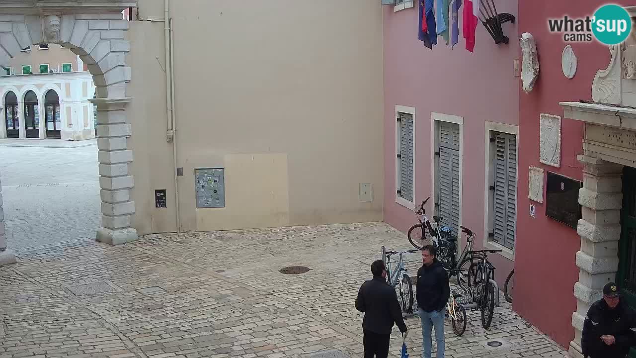 Live-Webcam Rovinj – Balbis Bogen “Stadttor” – Istrien – Kroatien