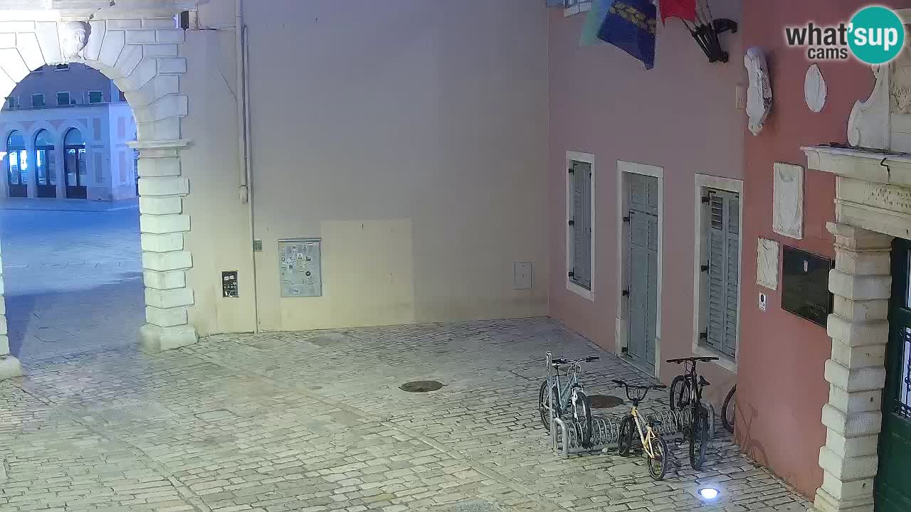 Live webcam Rovinj – Balbijev luk “Gradska vrata” – Istra – Hrvatska