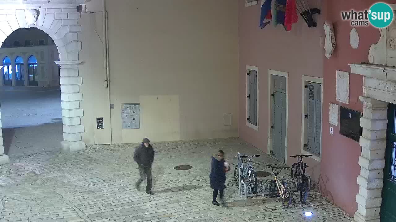 Live-Webcam Rovinj – Balbis Bogen “Stadttor” – Istrien – Kroatien