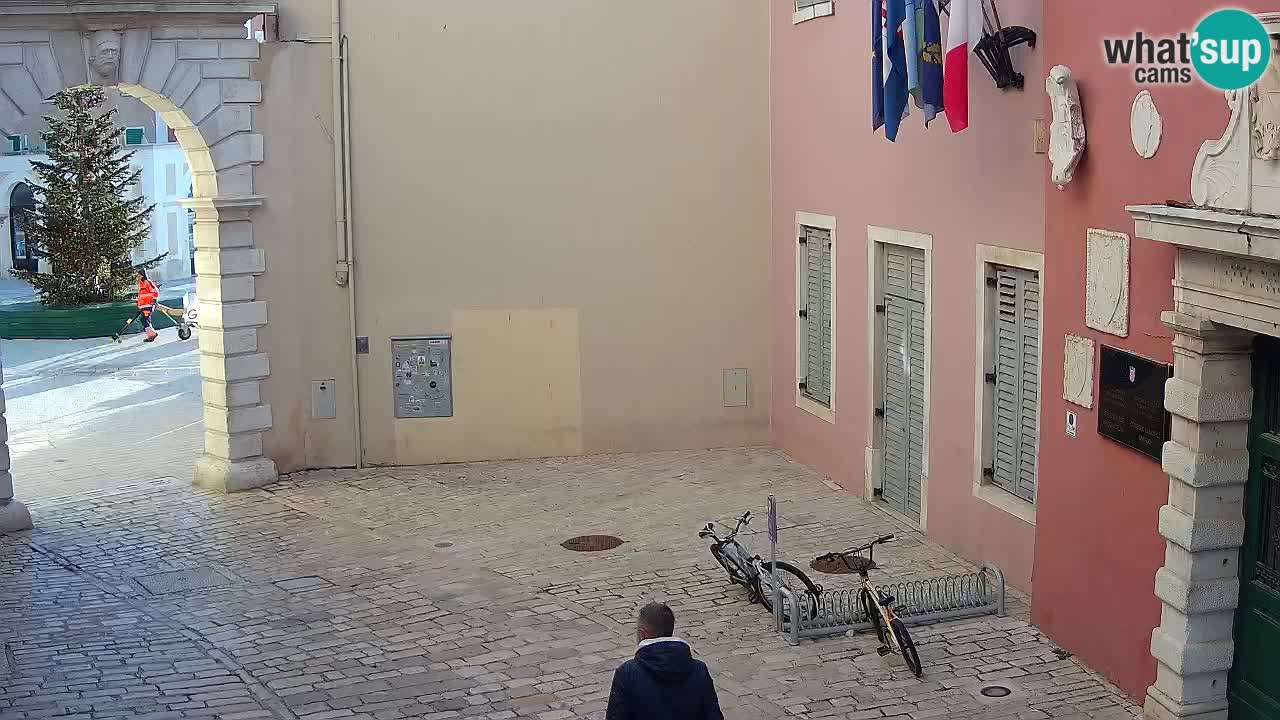 Live webcam Rovinj – Balbi’s bow “City gate” – Istria – Croatia