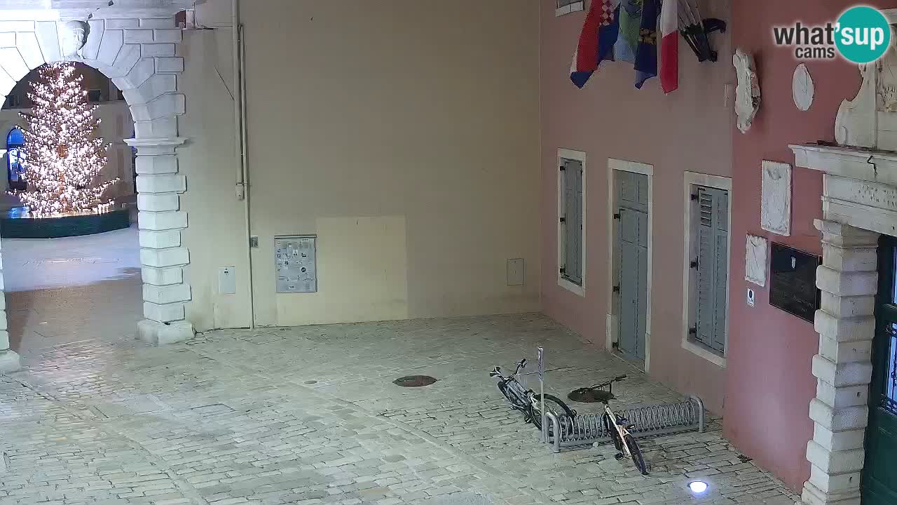 Live webcam Rovinj – Balbijev luk “Gradska vrata” – Istra – Hrvatska