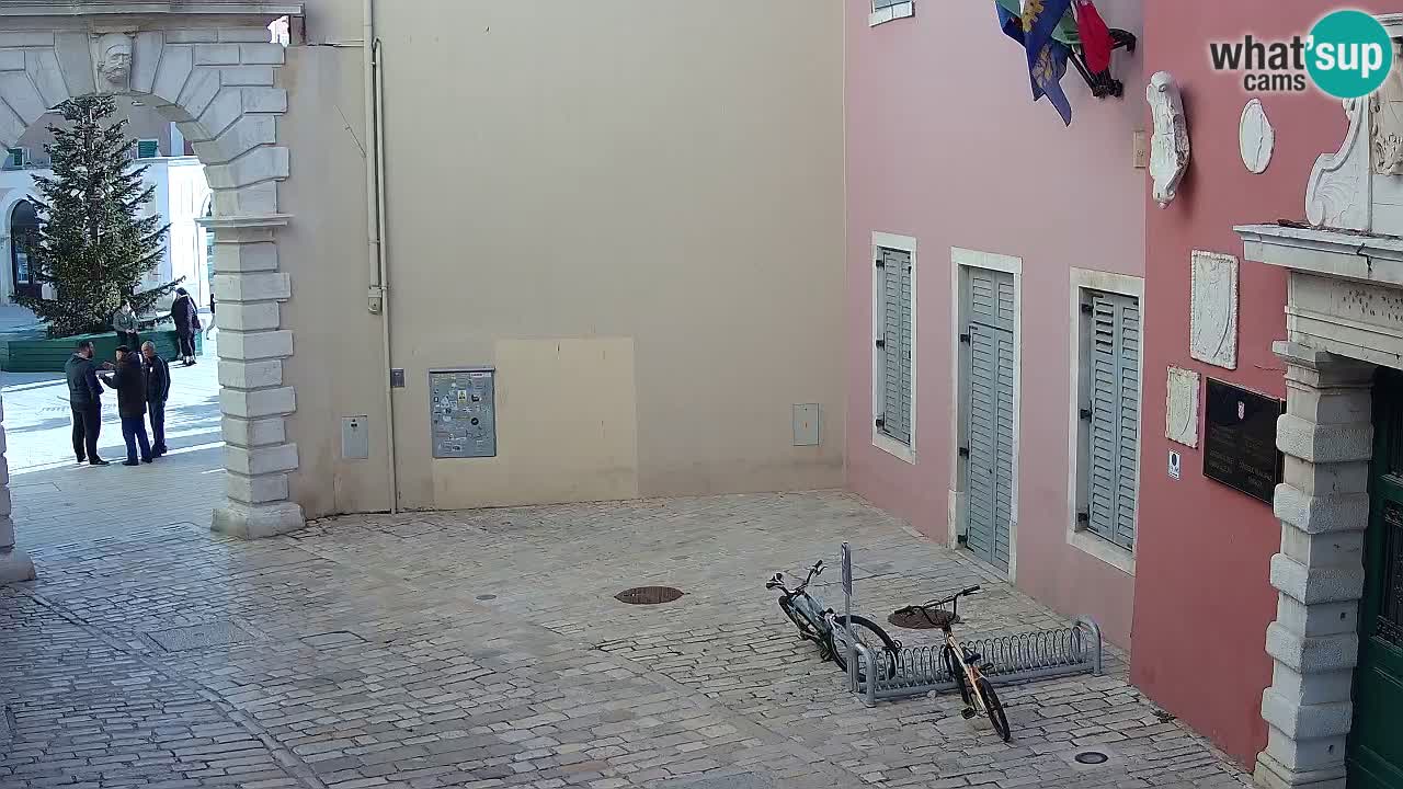 Live-Webcam Rovinj – Balbis Bogen “Stadttor” – Istrien – Kroatien