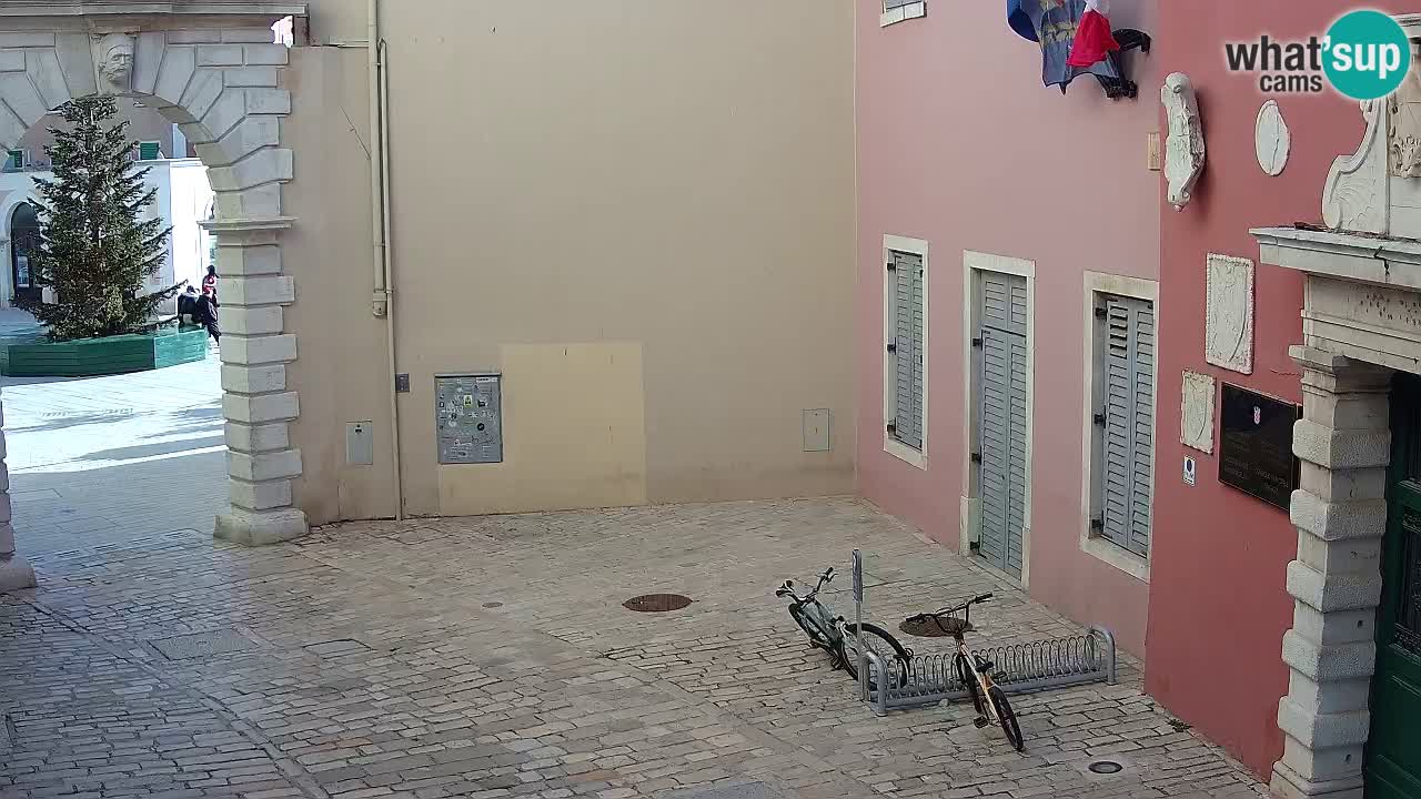 Live webcam Rovinj – Balbi’s bow “City gate” – Istria – Croatia