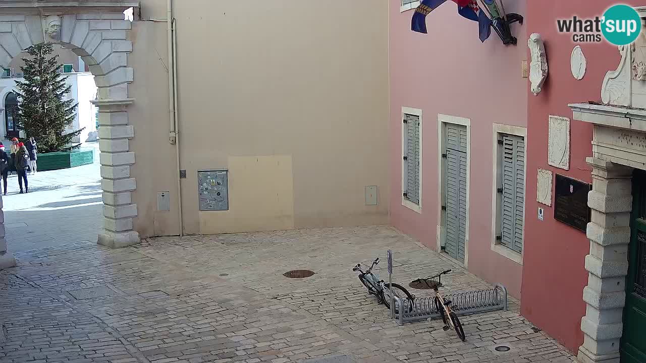 Live webcam Rovinj – Balbijev luk “Gradska vrata” – Istra – Hrvatska