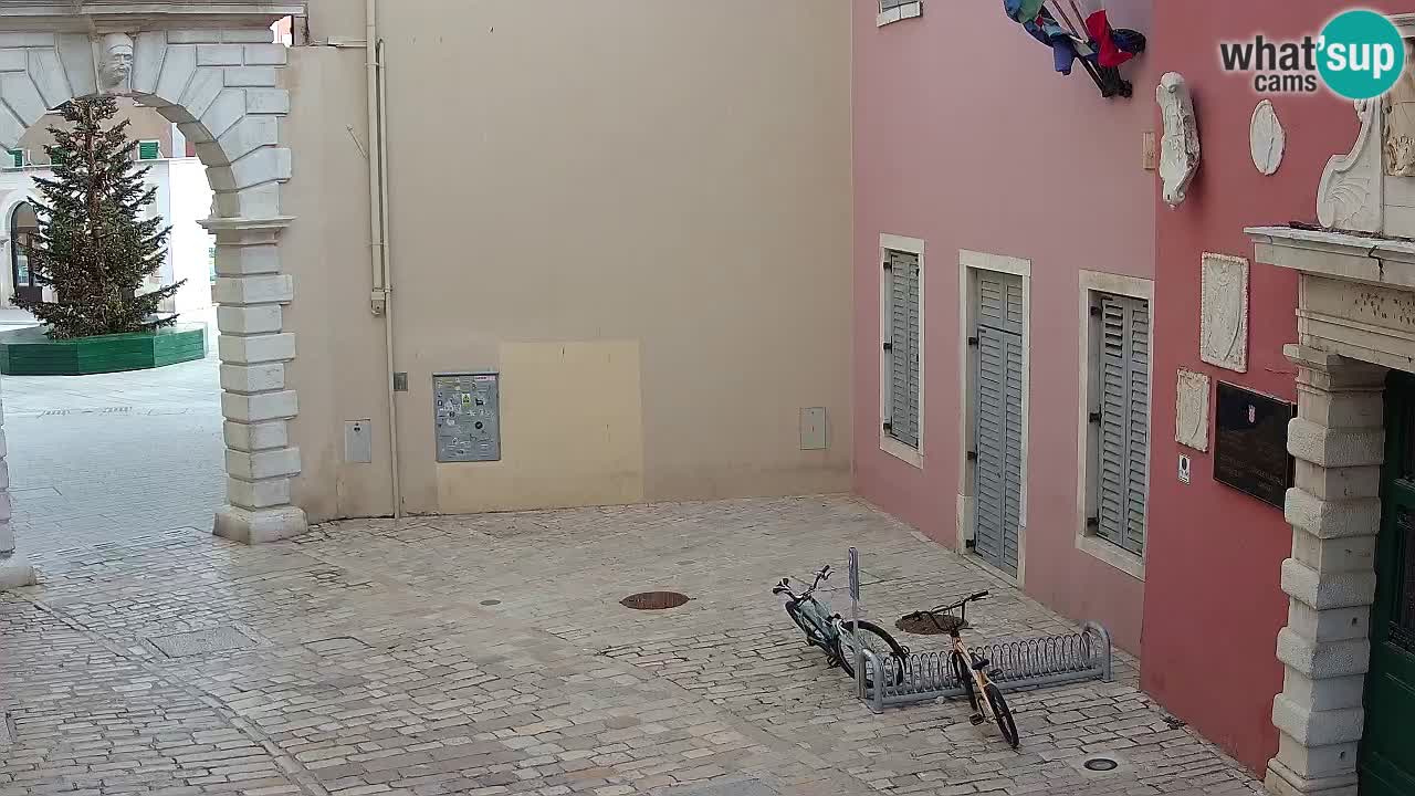 Live webcam Rovinj – Balbi’s bow “City gate” – Istria – Croatia