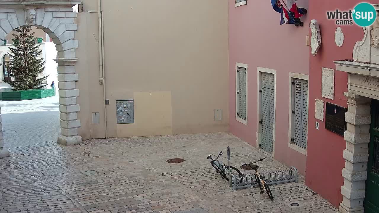 Live webcam Rovinj – Balbijev luk “Gradska vrata” – Istra – Hrvatska