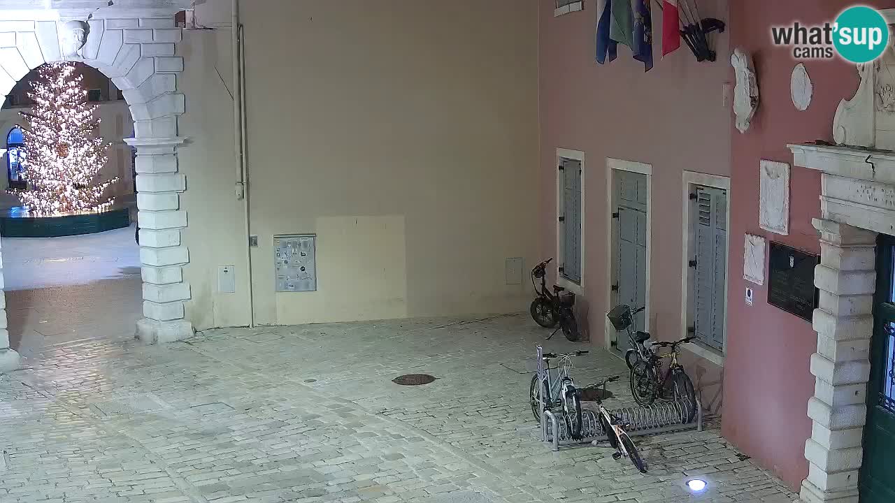 Live webcam Rovinj – Balbijev luk “Gradska vrata” – Istra – Hrvatska