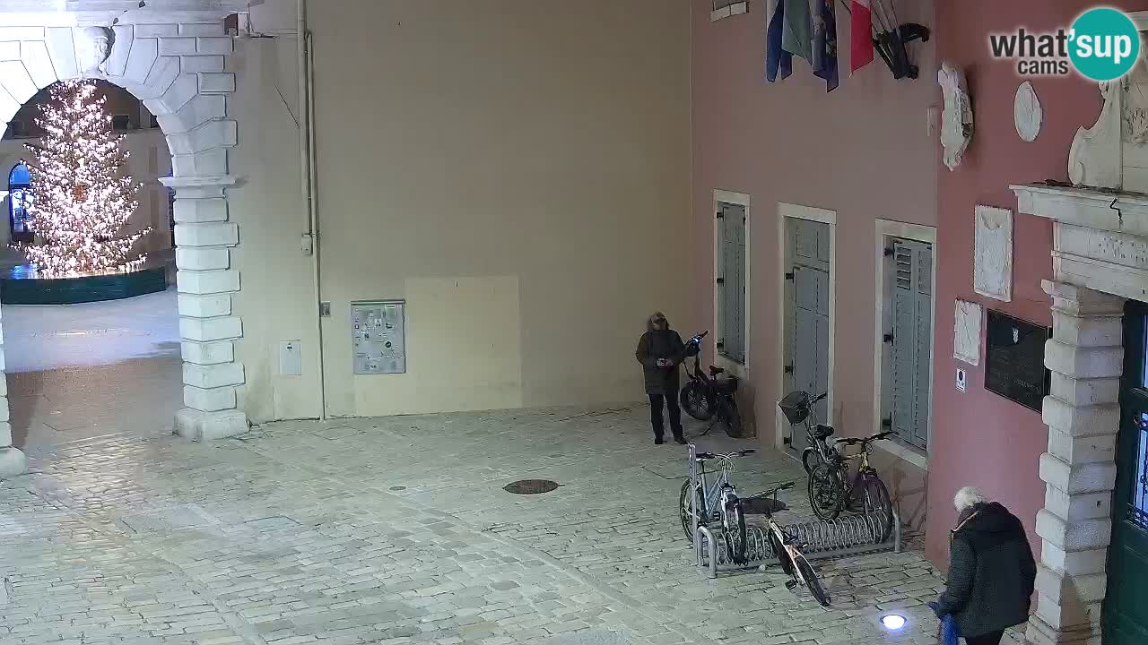 Live webcam Rovinj – Balbijev luk “Gradska vrata” – Istra – Hrvatska