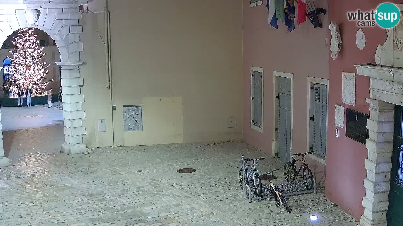 Live webcam Rovinj – Balbijev luk “Gradska vrata” – Istra – Hrvatska