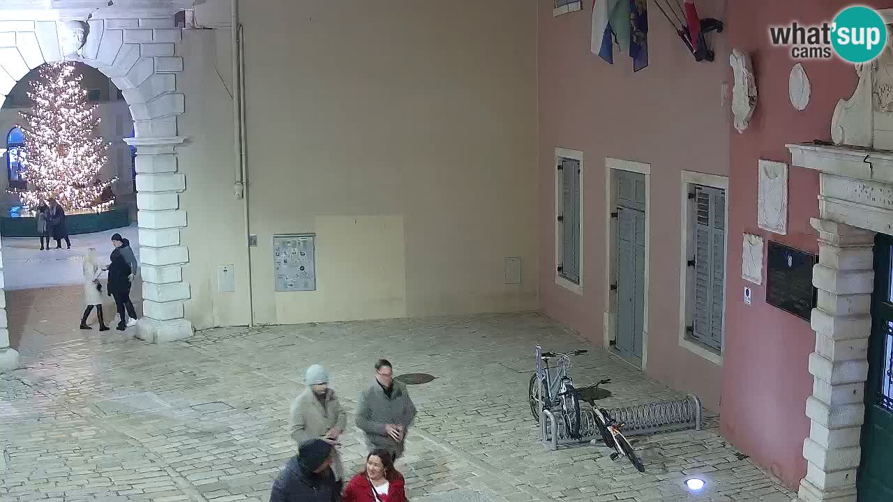 Live-Webcam Rovinj – Balbis Bogen “Stadttor” – Istrien – Kroatien