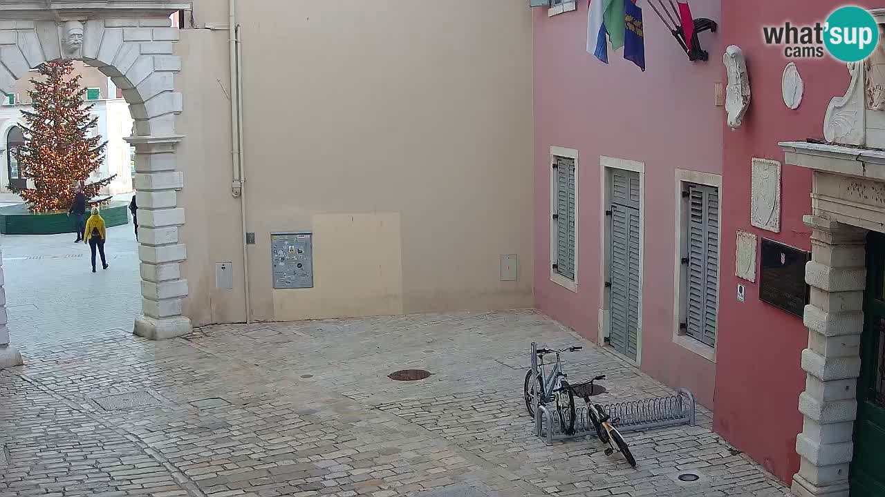 Live-Webcam Rovinj – Balbis Bogen “Stadttor” – Istrien – Kroatien