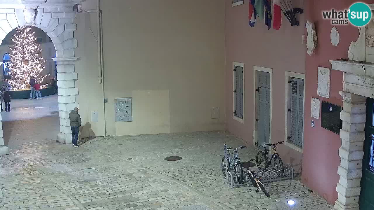 Live webcam Rovinj – Balbijev luk “Gradska vrata” – Istra – Hrvatska