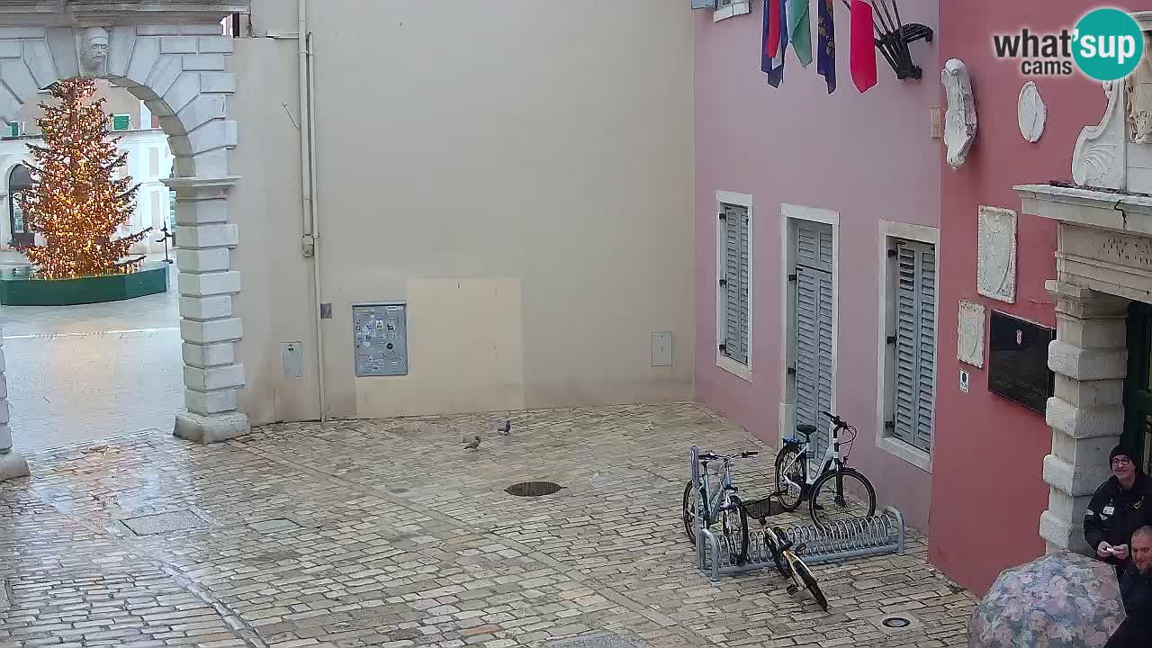 Live-Webcam Rovinj – Balbis Bogen “Stadttor” – Istrien – Kroatien