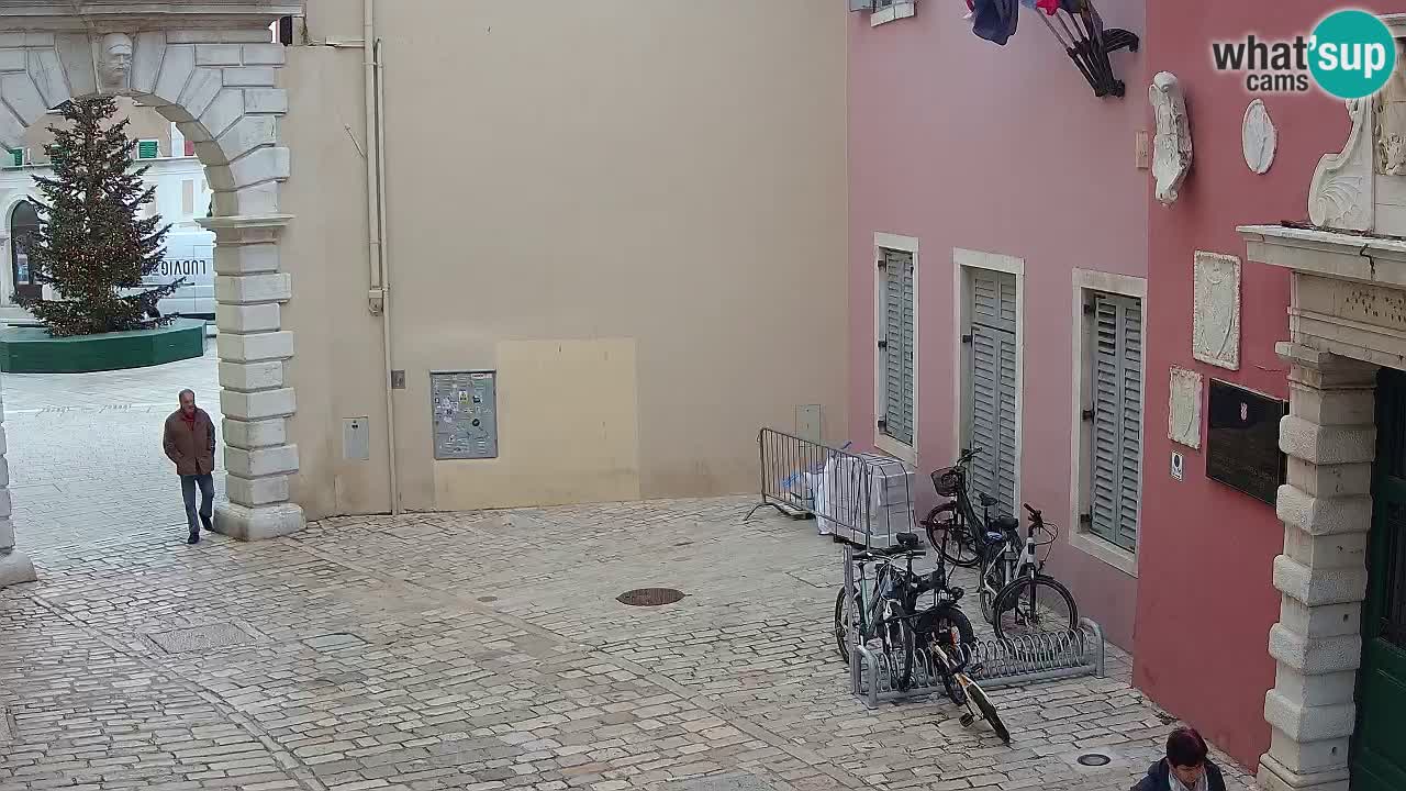 Live-Webcam Rovinj – Balbis Bogen “Stadttor” – Istrien – Kroatien