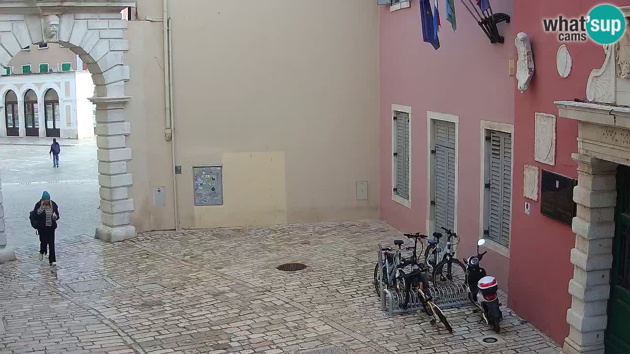 Live webcam Rovinj – Balbijev luk “Gradska vrata” – Istra – Hrvatska