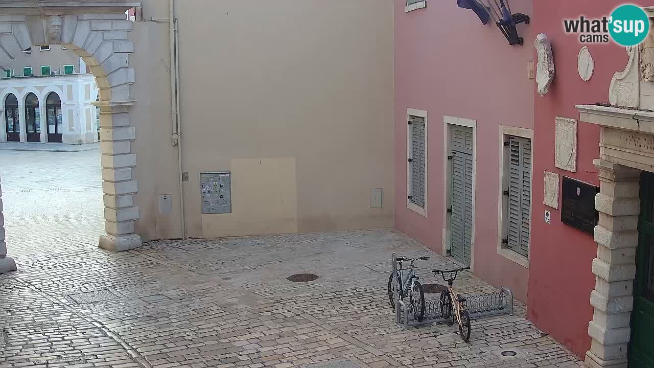 Live webcam Rovinj – Balbijev luk “Gradska vrata” – Istra – Hrvatska