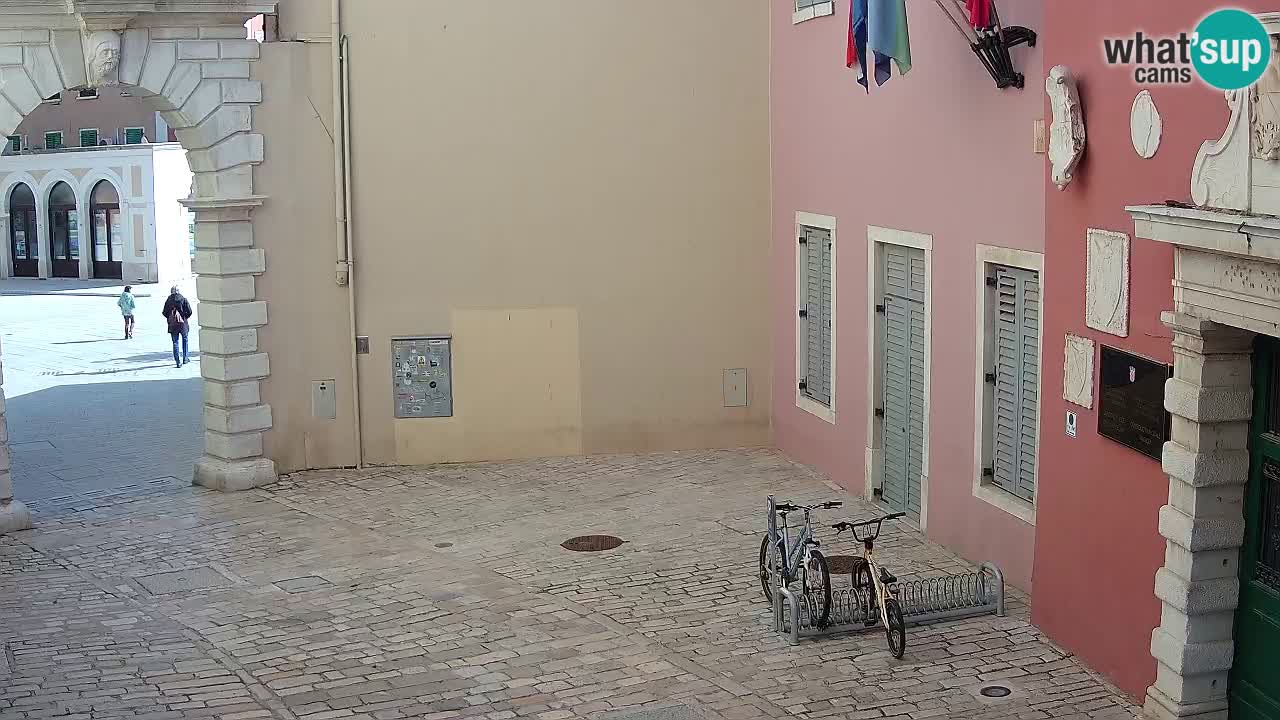 Live webcam Rovinj – Balbijev luk “Gradska vrata” – Istra – Hrvatska