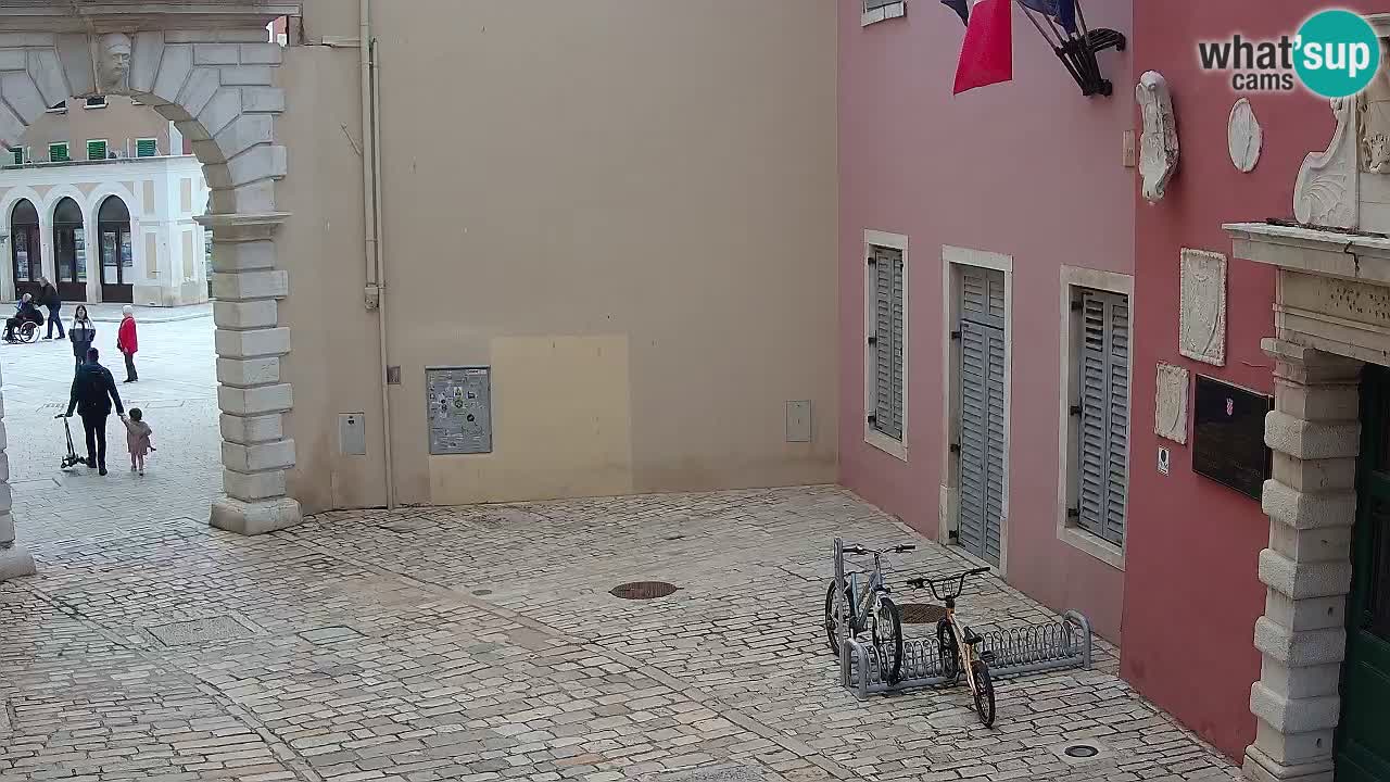 Live-Webcam Rovinj – Balbis Bogen “Stadttor” – Istrien – Kroatien