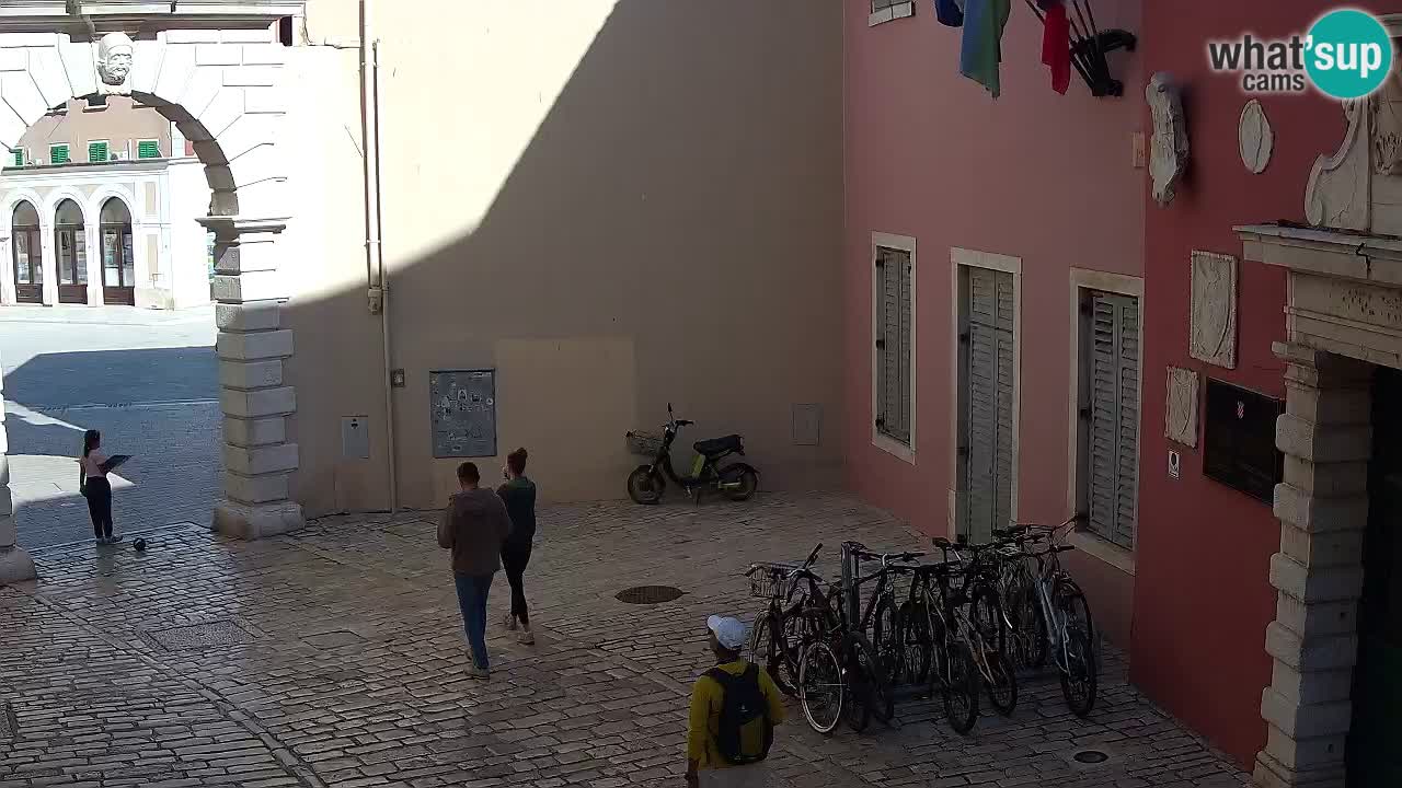 Live webcam Rovinj – Balbi’s bow “City gate” – Istria – Croatia