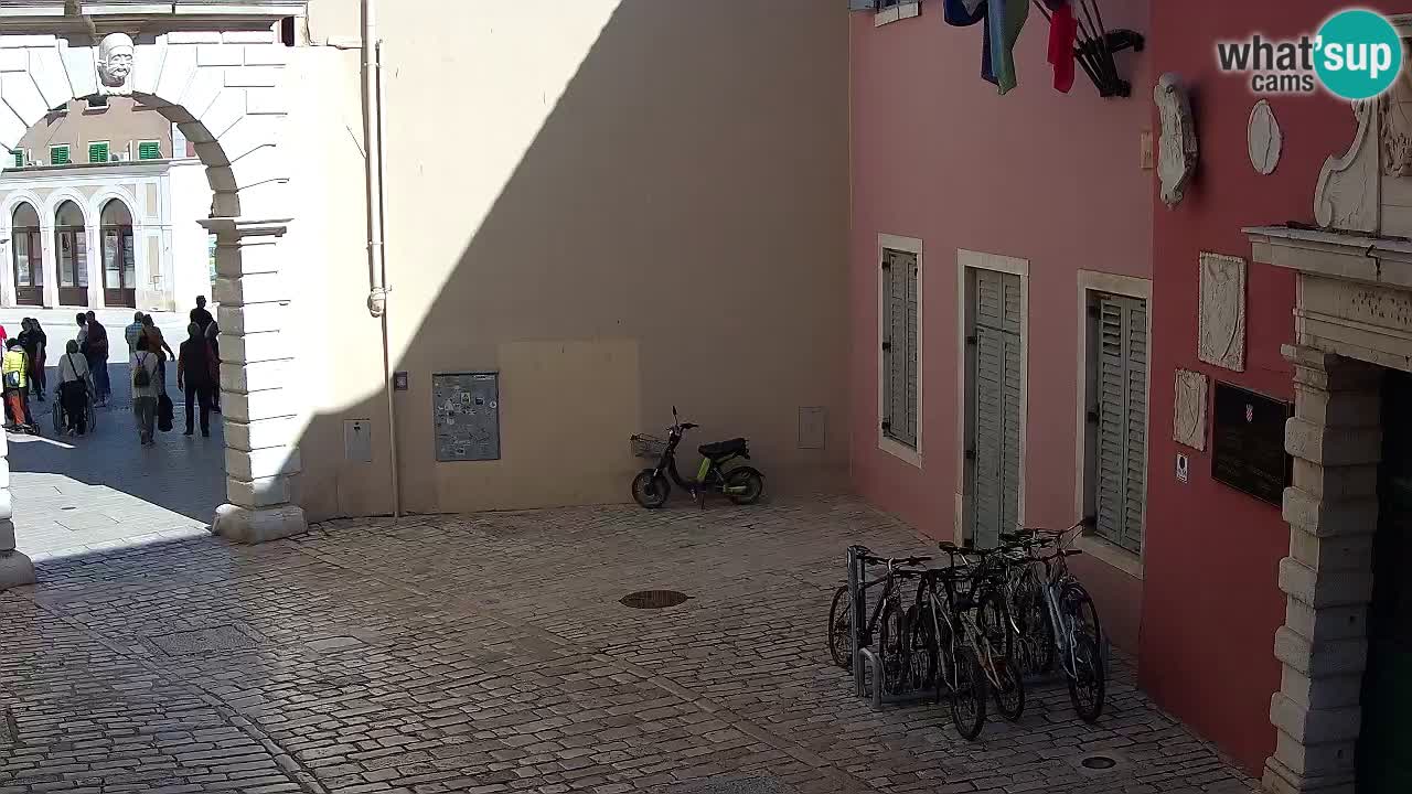 Live webcam Rovinj – Balbi’s bow “City gate” – Istria – Croatia