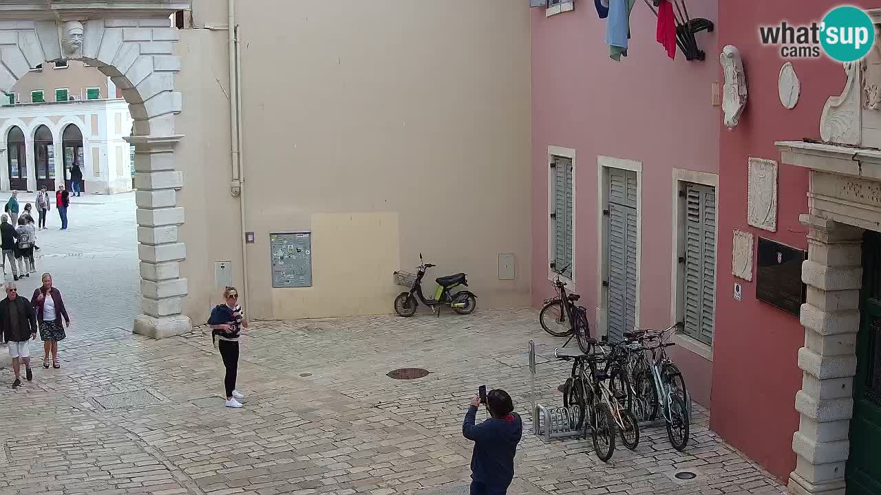 Live webcam Rovinj – Balbijev luk “Gradska vrata” – Istra – Hrvatska