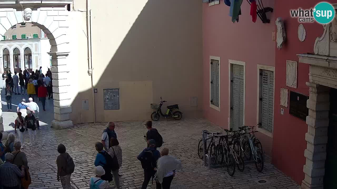Live webcam Rovinj – Balbi’s bow “City gate” – Istria – Croatia