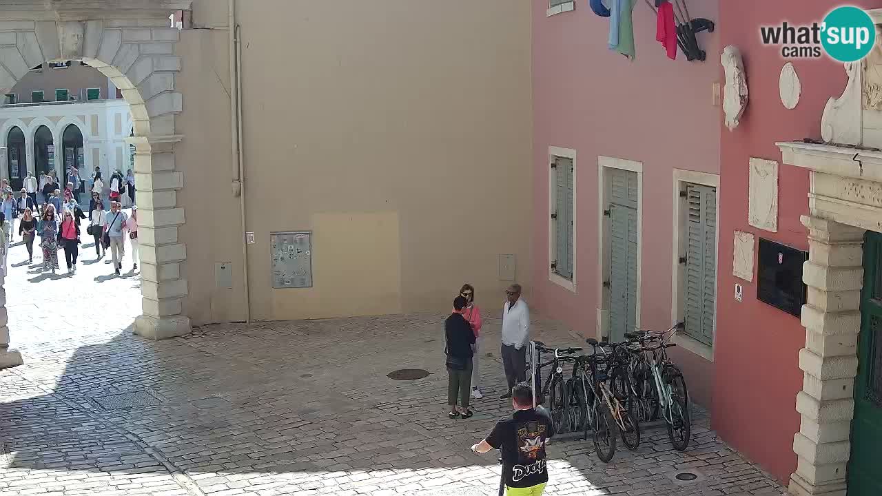 Live-Webcam Rovinj – Balbis Bogen “Stadttor” – Istrien – Kroatien