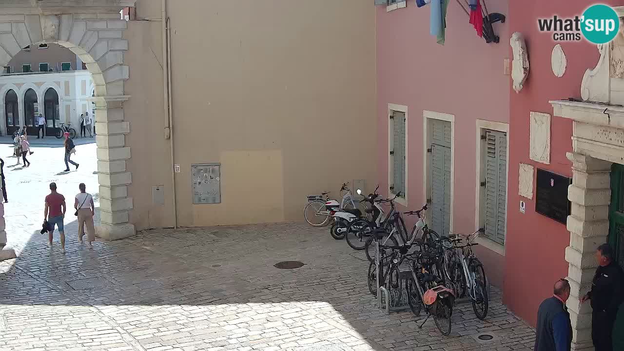 Live webcam Rovinj – Balbijev luk “Gradska vrata” – Istra – Hrvatska