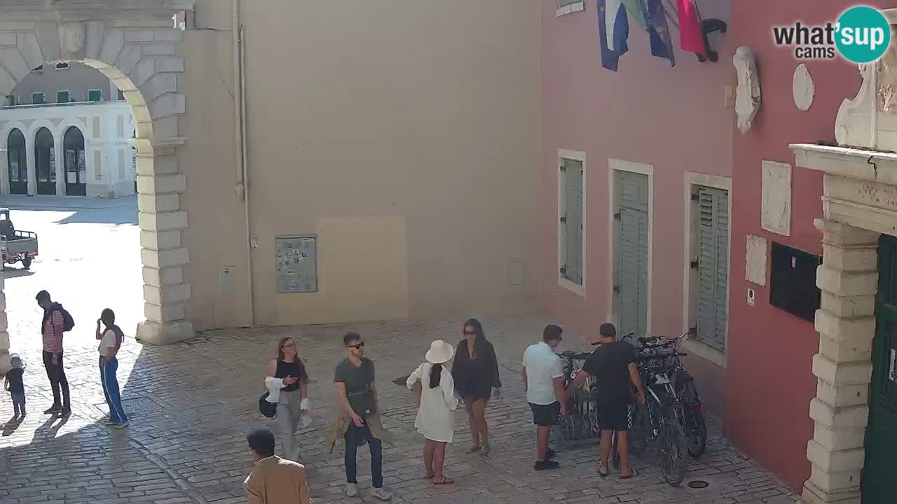 Live webcam Rovinj – Balbijev luk “Gradska vrata” – Istra – Hrvatska