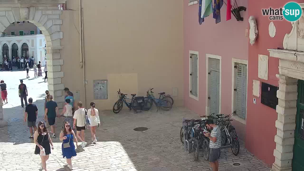 Live-Webcam Rovinj – Balbis Bogen “Stadttor” – Istrien – Kroatien