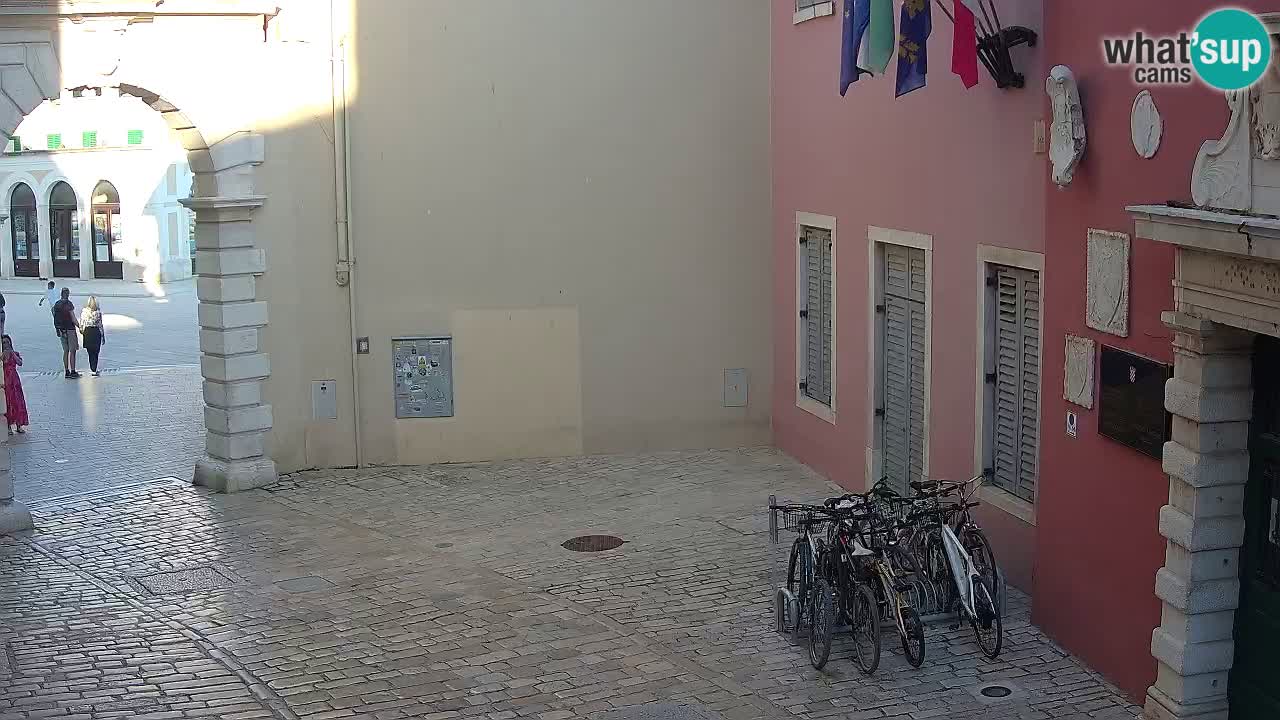 Live webcam Rovinj – Balbijev luk “Gradska vrata” – Istra – Hrvatska