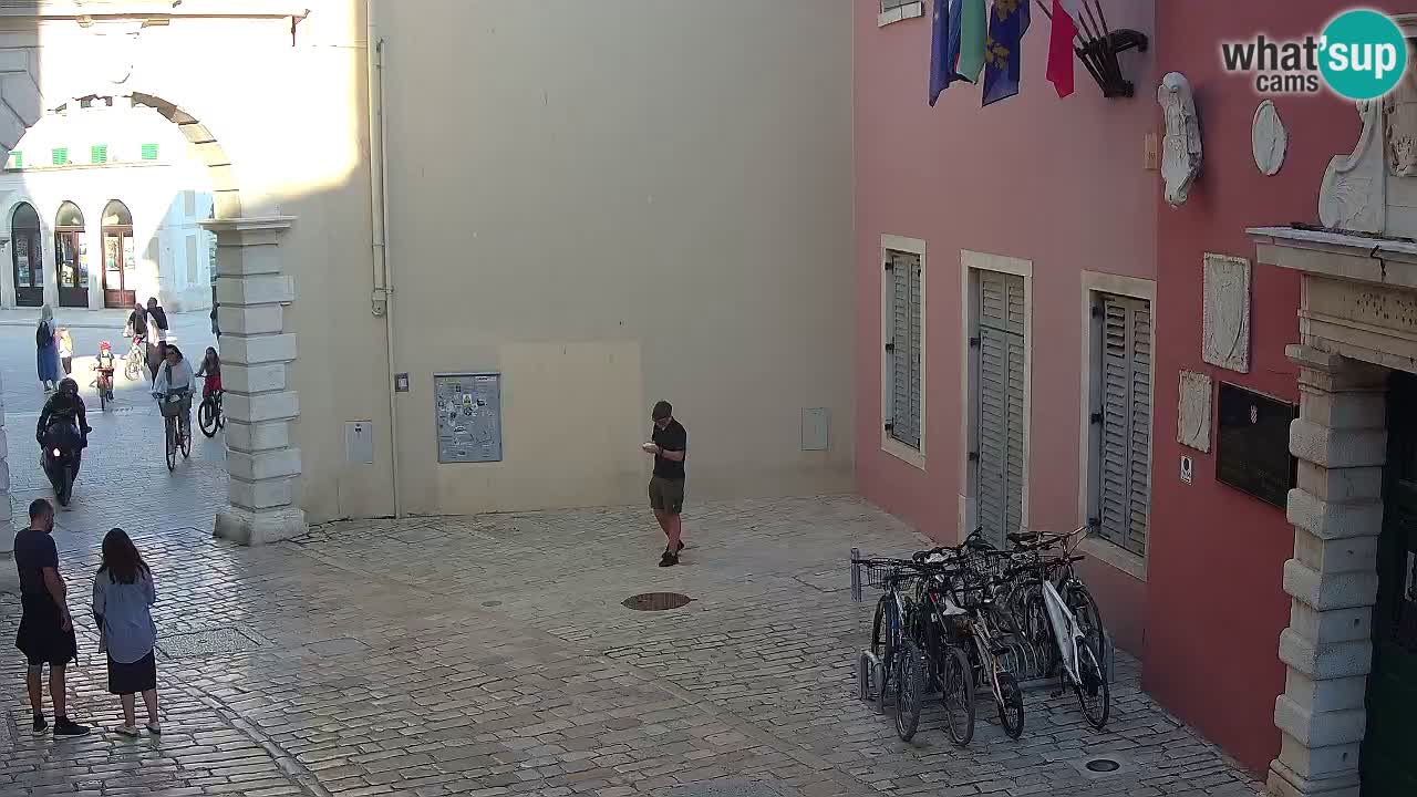 Live-Webcam Rovinj – Balbis Bogen “Stadttor” – Istrien – Kroatien