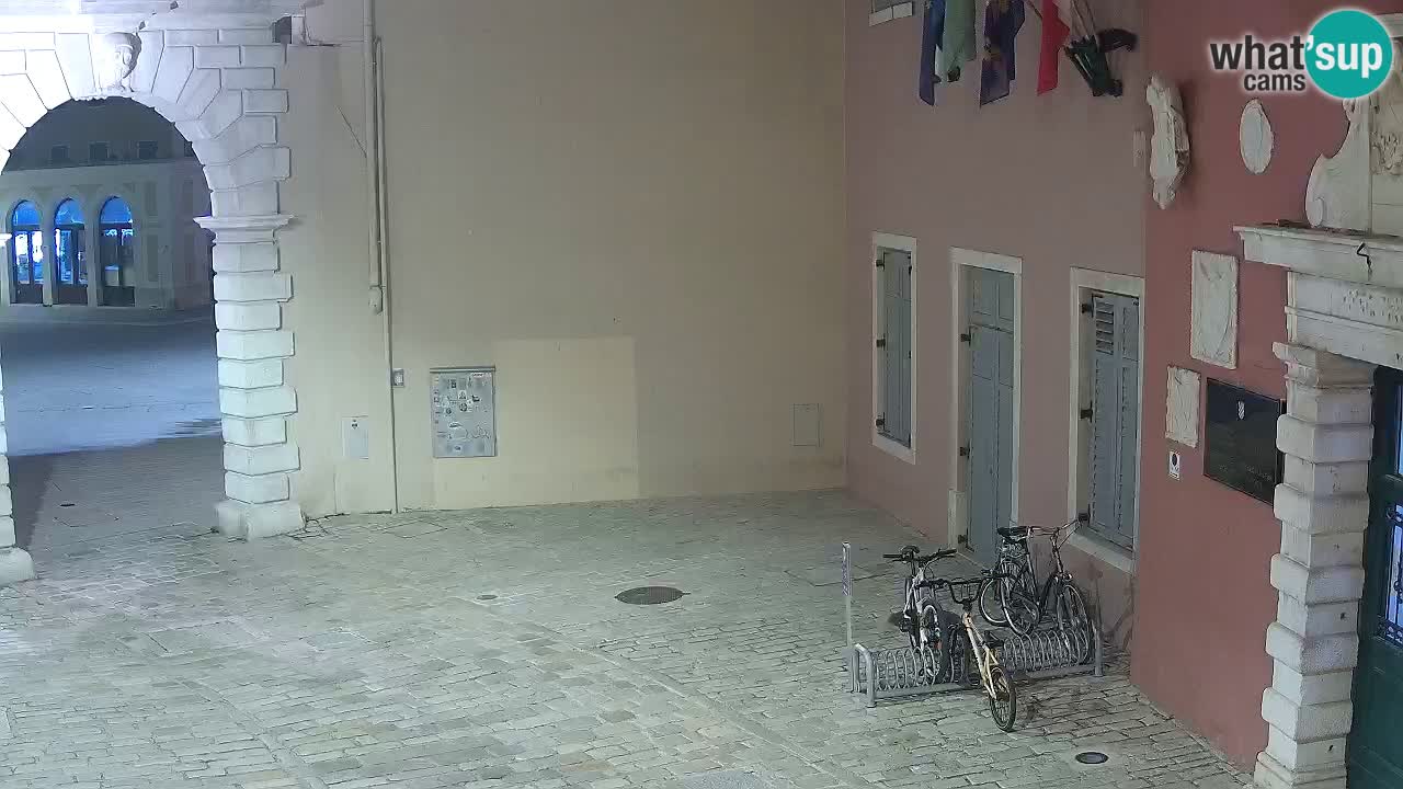 Live webcam Rovinj – Balbijev luk “Gradska vrata” – Istra – Hrvatska