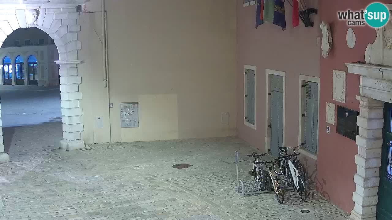 Live-Webcam Rovinj – Balbis Bogen “Stadttor” – Istrien – Kroatien