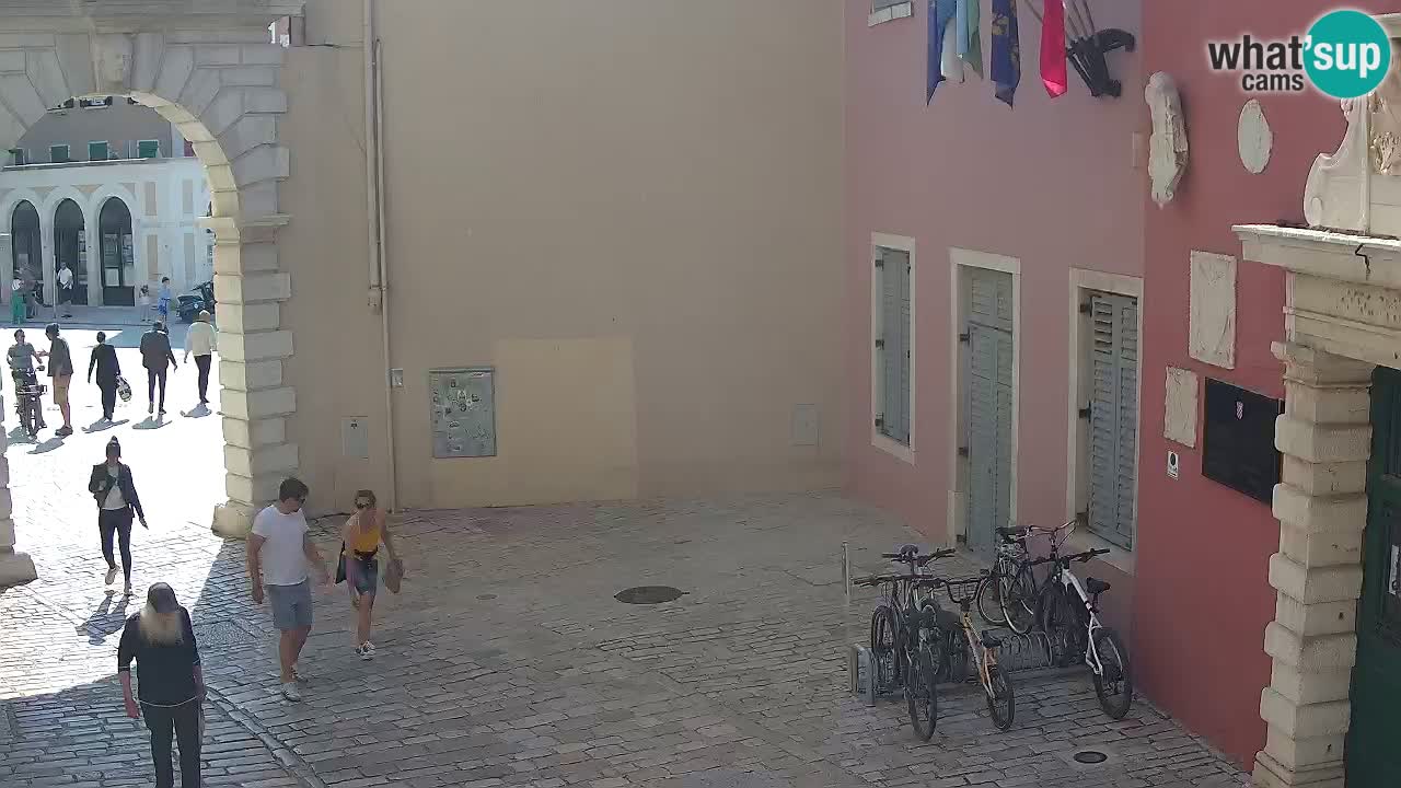 Live webcam Rovinj – Balbi’s bow “City gate” – Istria – Croatia