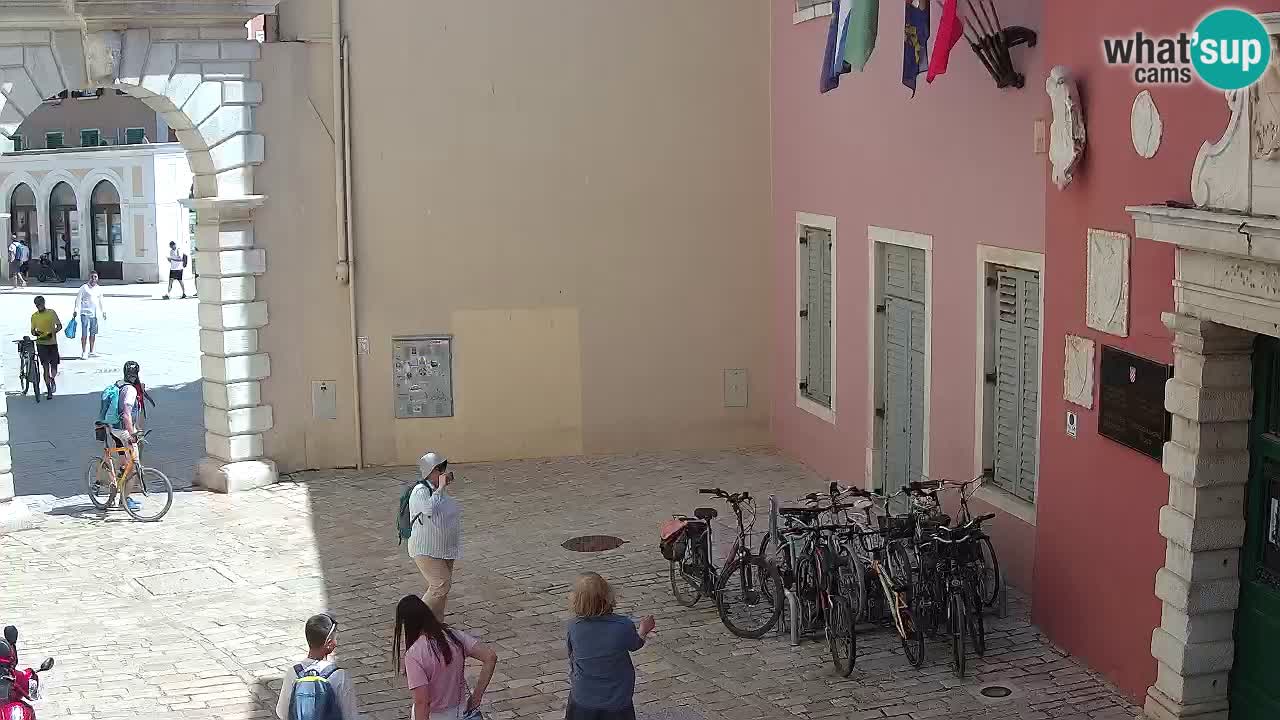 Live webcam Rovinj – Balbi’s bow “City gate” – Istria – Croatia