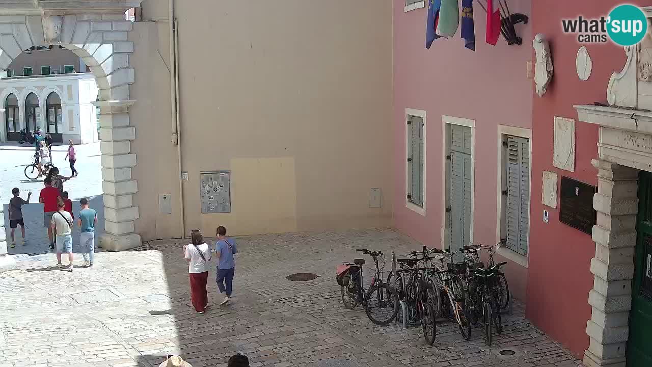Live webcam Rovinj – Balbijev luk “Gradska vrata” – Istra – Hrvatska