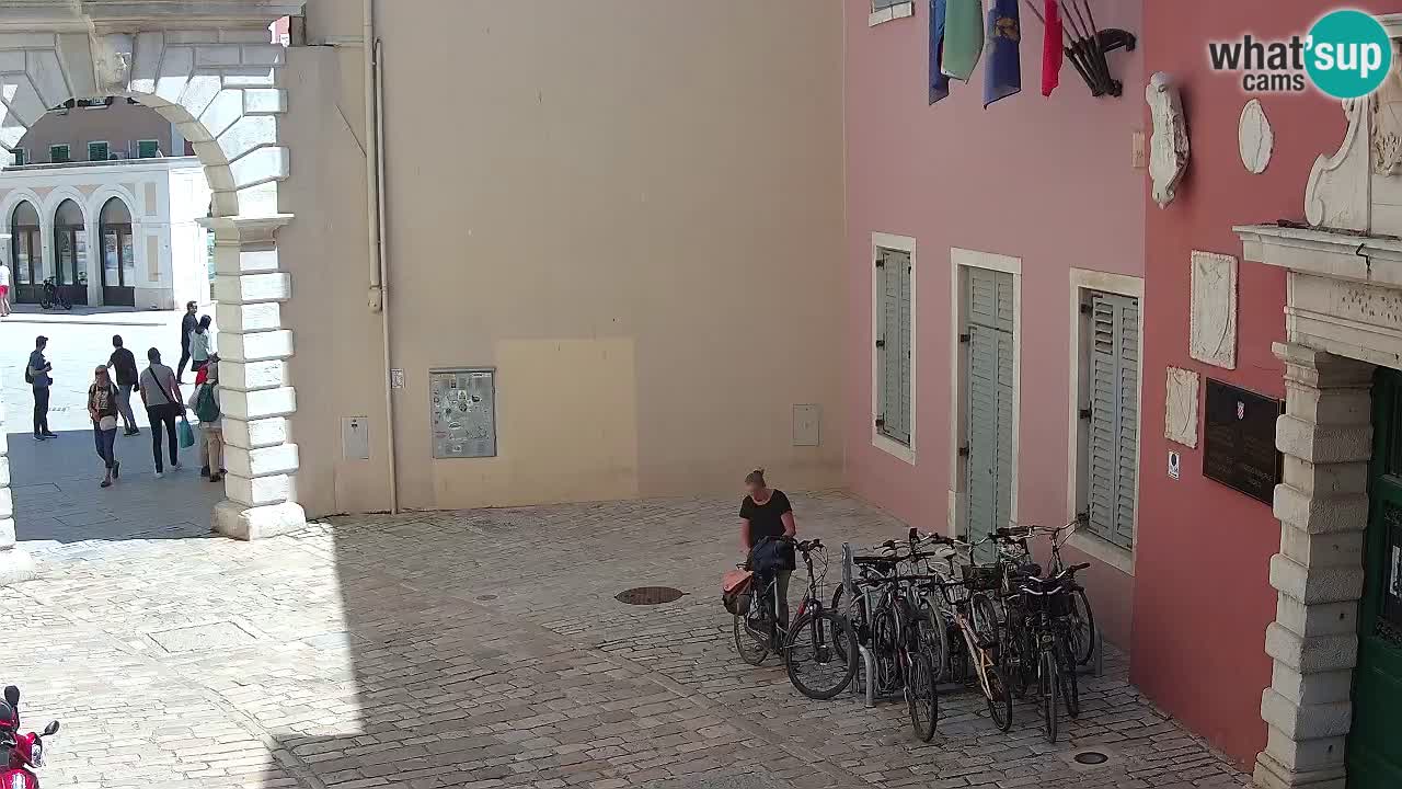 Live-Webcam Rovinj – Balbis Bogen “Stadttor” – Istrien – Kroatien