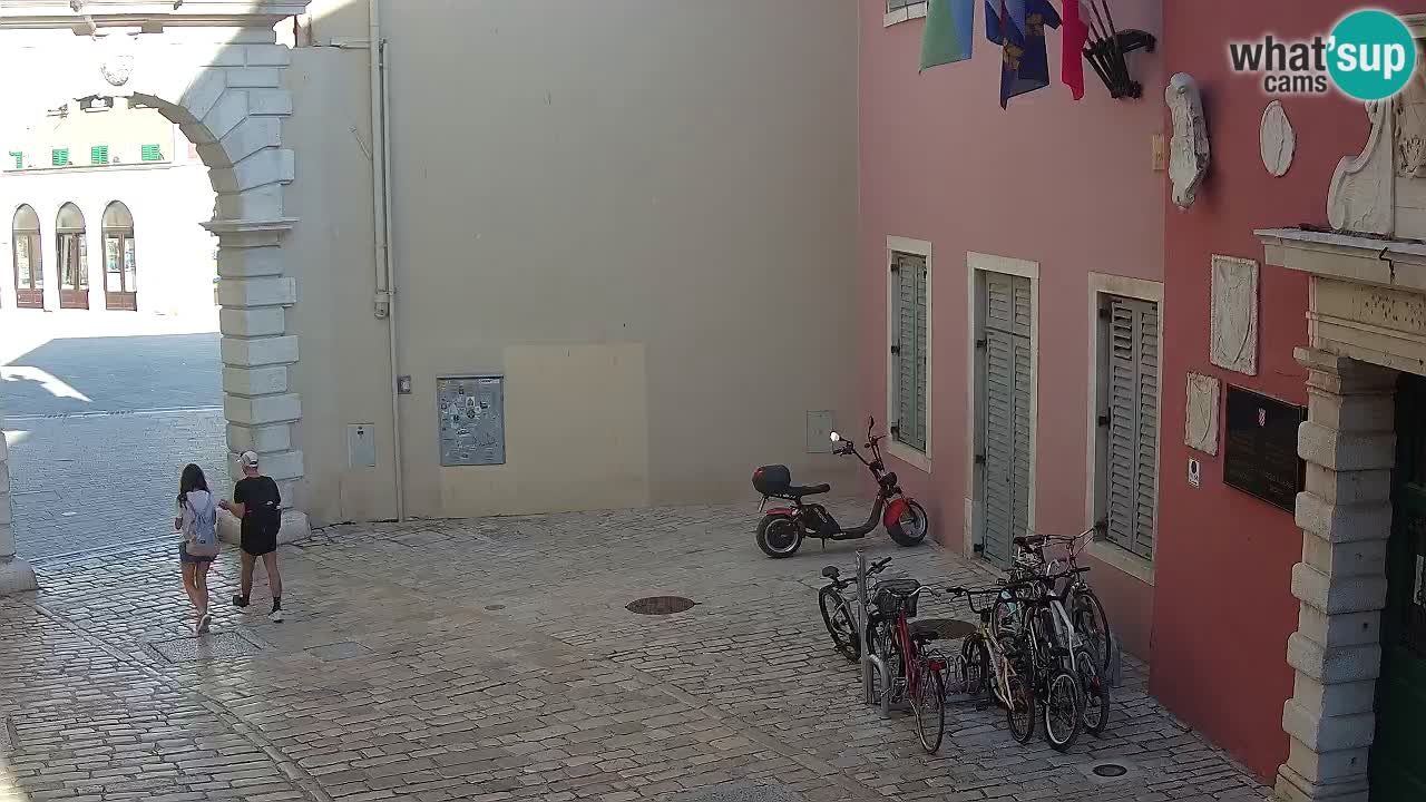 Live webcam Rovinj – Balbi’s bow “City gate” – Istria – Croatia