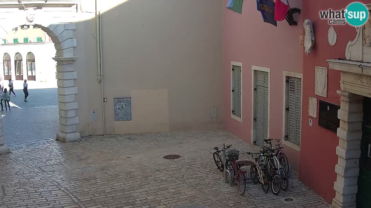 Live webcam Rovinj – Balbijev luk “Gradska vrata” – Istra – Hrvatska
