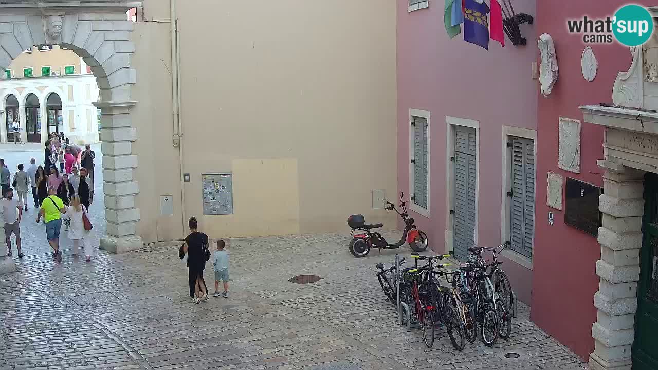 Live-Webcam Rovinj – Balbis Bogen “Stadttor” – Istrien – Kroatien