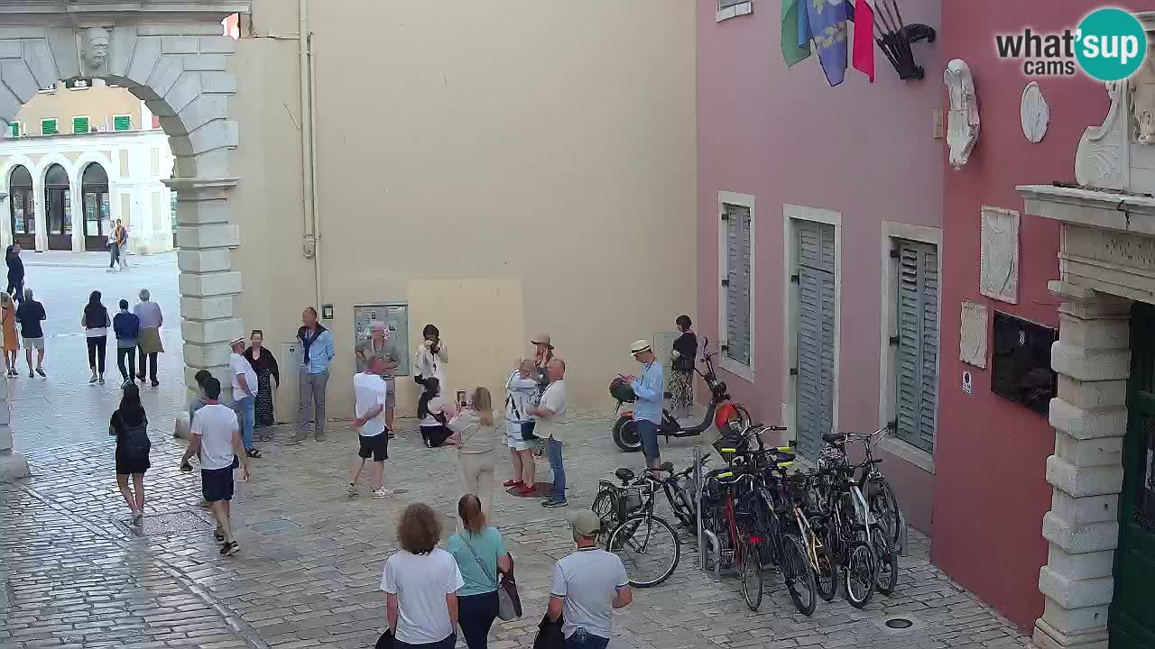 Live-Webcam Rovinj – Balbis Bogen “Stadttor” – Istrien – Kroatien