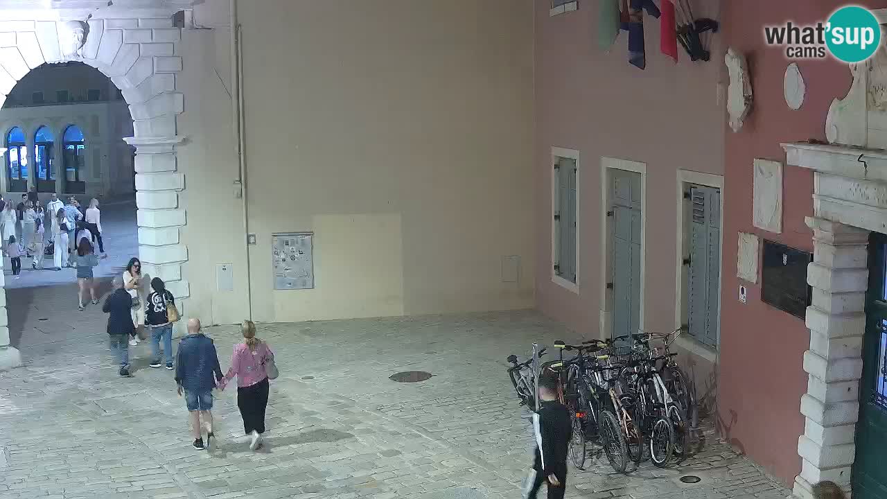 Live webcam Rovinj – Balbijev luk “Gradska vrata” – Istra – Hrvatska